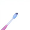 Adult Toothbrush DuPont Bristles PP TPR Handle Pink Soft Bristle Daily Cleaning