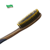 Wholesale OEM Nylon Tapered Bristles PP Handle Customizable Adult Long Head Toothbrush Multi Color for Oral Care Home Use