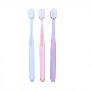 Premium Quality Professional Durable Adult Ultra Soft Nylon Bristle Toothbrush Ergonomic Handle for Daily Oral Care