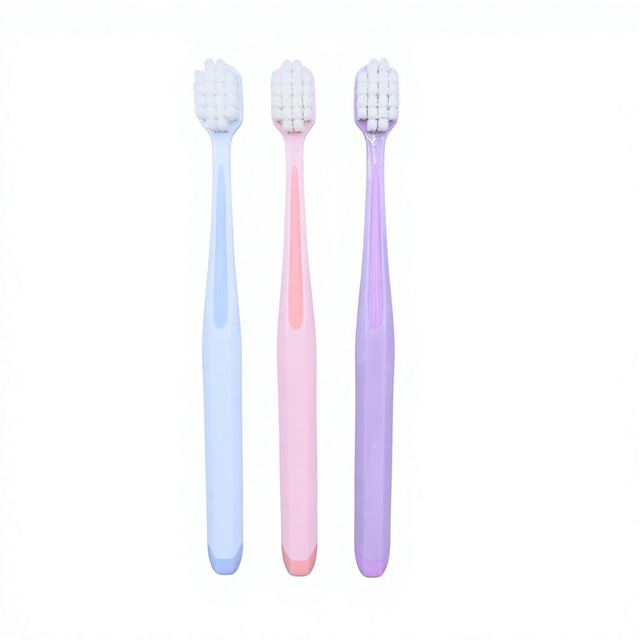 Premium Quality Professional Durable Adult Ultra Soft Nylon Bristle Toothbrush Ergonomic Handle for Daily Oral Care