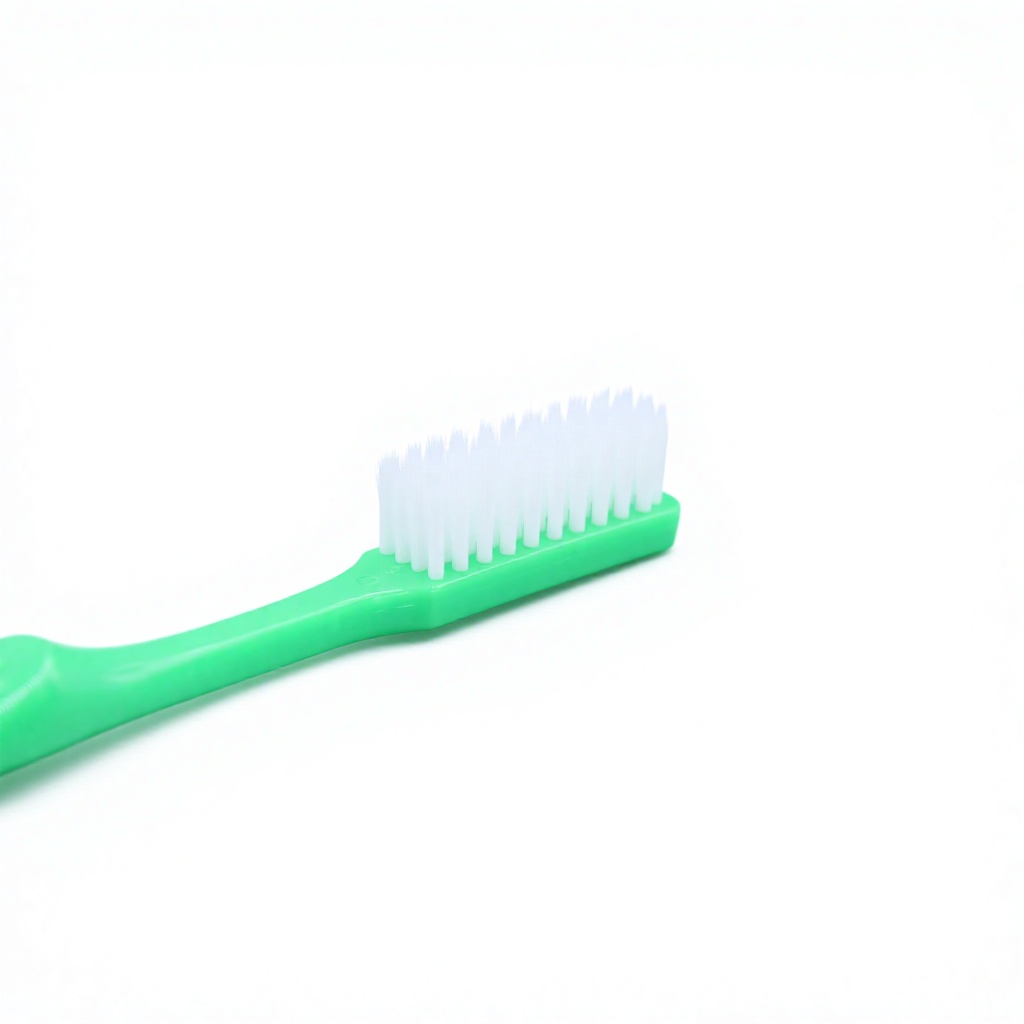 Long Head Adult Toothbrush Ergonomic Anti Slip Handle Nylon Bristles Custom Bristle Hardness Daily Oral Care