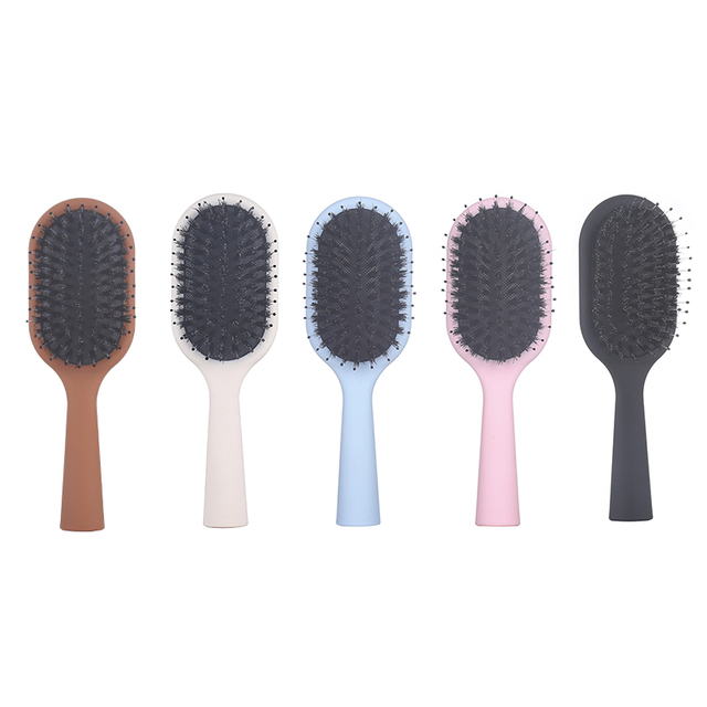 Fashion Product PP Handle Air Cushion Massage Comb with Fluffy Shape for Home Use