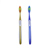 Custom Logo Supplier Nylon Bristles PP TPR Handle Dual Material Soft Grip Adult Toothbrush Dental Oral Care Home Travel