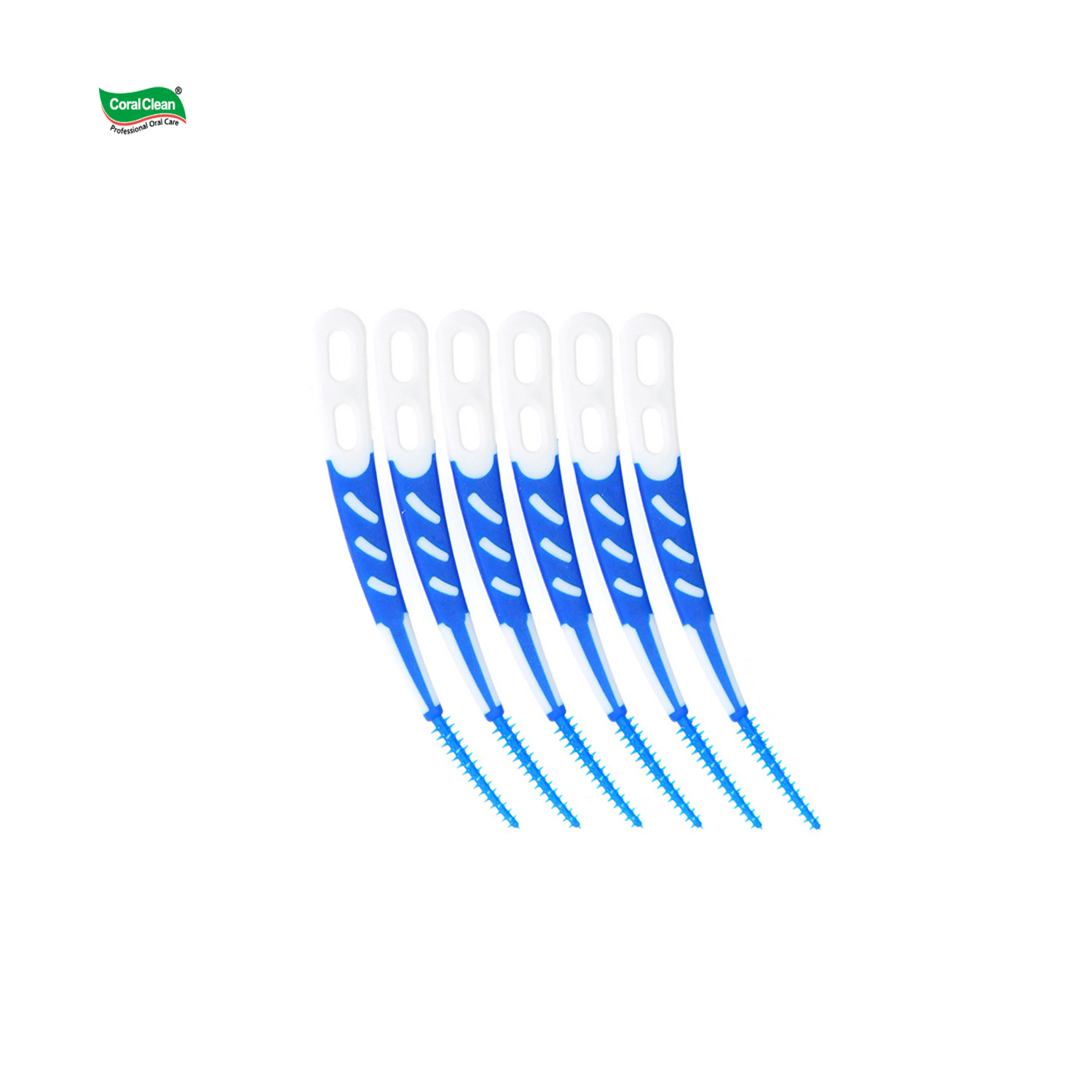 Wholesale OEM Angled Silicone Interdental Brush 12 Pieces PP Clear Box Custom Colors for Oral Care Teeth Cleaning Home Travel