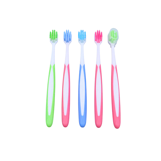 Adult Ultra Fine Bristle Toothbrush Professional High Quality with Soft Brush Head PP TPR Handle for Daily Oral Care Home Use