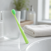Wholesale 0.01mm Ultra Fine Soft Bristles Adult Toothbrush Wide Head Anti Slip Handle 5 Colors Available for Home Use
