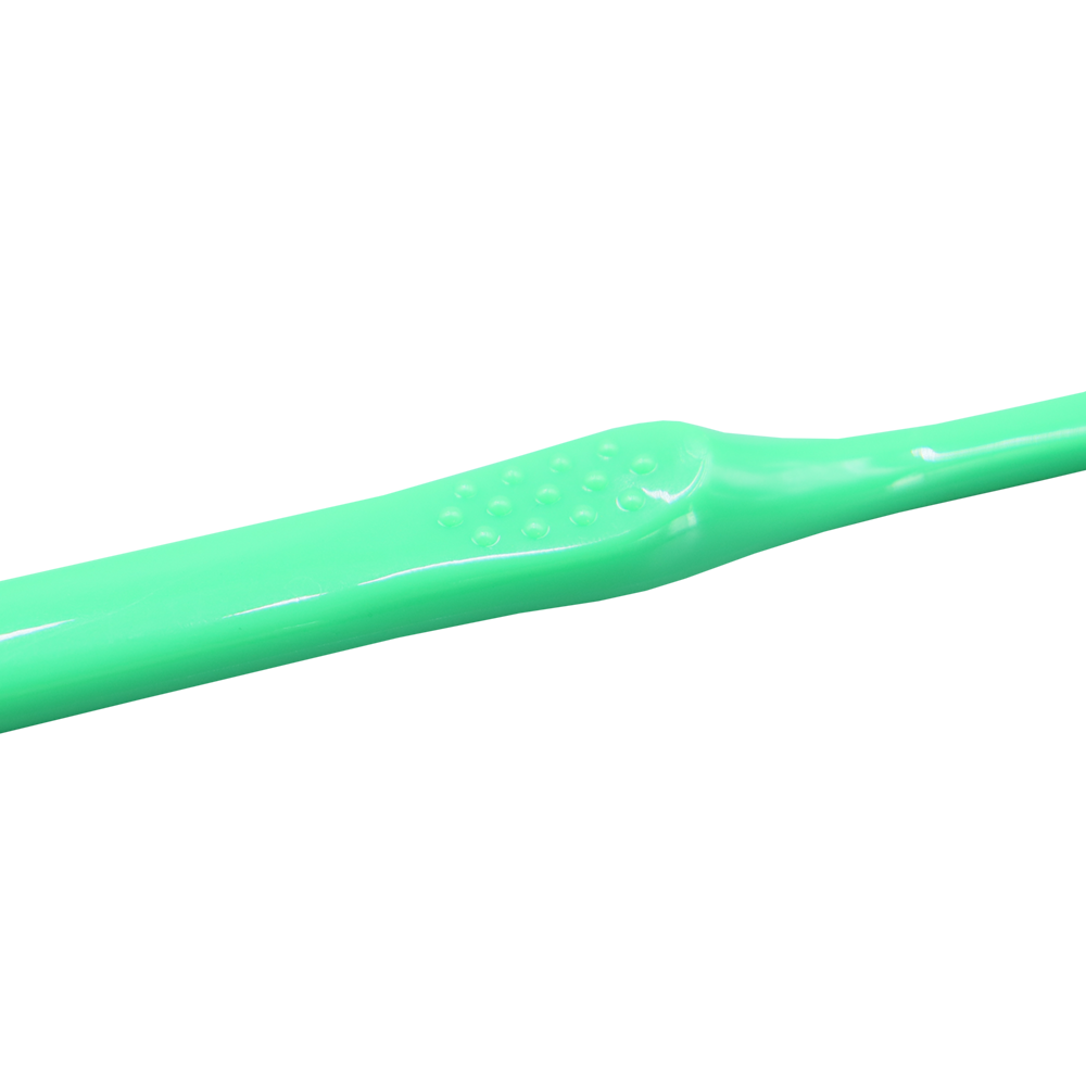 Long Head Adult Toothbrush Ergonomic Anti Slip Handle Nylon Bristles Custom Bristle Hardness Daily Oral Care