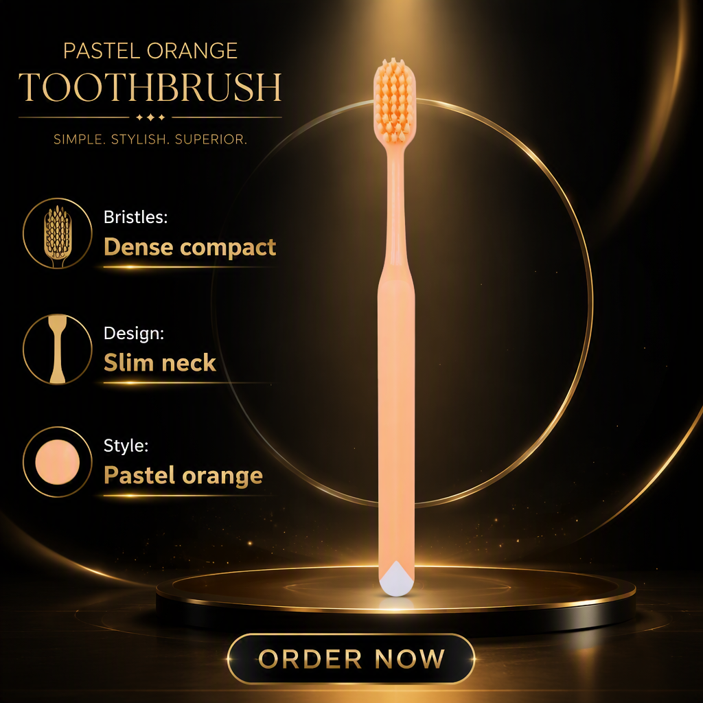 Wholesale Adult PP Handle Toothbrush Nylon Tapered Bristle Soft Brush for Effective Home Dental Cleaning