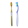 Custom Logo Supplier Nylon Bristles PP TPR Handle Dual Material Soft Grip Adult Toothbrush Dental Oral Care Home Travel