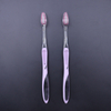 Private Label Manufacturer OEM ODM Customization Dental Oral Care Adult Toothbrush Transparent PETG Tapered Bristles Home Travel