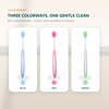 Adult Ultra Fine Bristle Toothbrush Professional High Quality with Soft Brush Head PP TPR Handle for Daily Oral Care Home Use