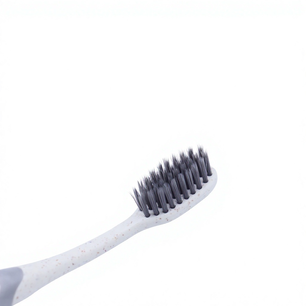Dental Care Manufacturer Eco Wheat Straw Handle Nylon Tapered Soft Bristles Adult Toothbrush Custom Packaging Home Travel
