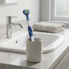Wholesale Triple Head Manual Toothbrush Nylon Tapered Bristles PP Handle for Effective Daily Home Use Oral Hygiene