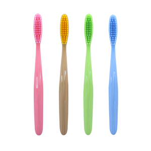 Colorful Manual Soft Nylon Bristle Plastic Handle Adult Toothbrush Dental Care for Home Travel Use Premium Quality Durable