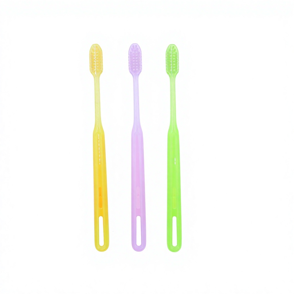 Premium Quality Durable Colorful Adult Toothbrush Soft Tapered Bristles Non Slip Handle Oral Care Toothbrush for Home Use