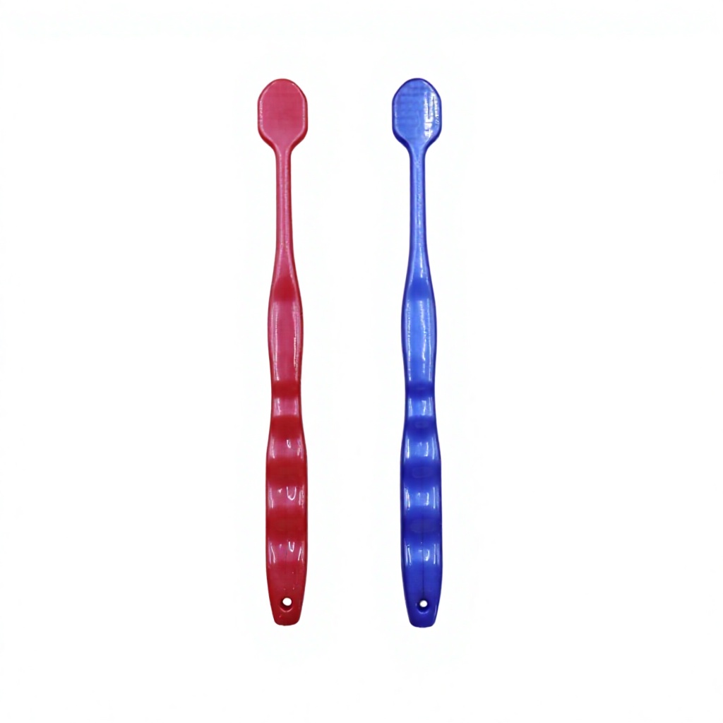 Adult Soft Tapered Bristle Toothbrush with Ergonomic Handle for Effective Daily Oral Hygiene Care
