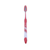 OEM ODM Custom Factory Direct Supplier Nylon Tapered Spiral Bristles Red Adult Toothbrush Transparent PETG Handle Home Travel