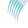 Wholesale OEM Angled Silicone Interdental Brush 12 Pieces PP Clear Box Custom Colors for Oral Care Teeth Cleaning Home Travel
