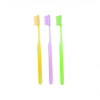 Premium Quality Durable Colorful Adult Toothbrush Soft Tapered Bristles Non Slip Handle Oral Care Toothbrush for Home Use
