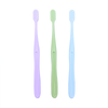Adult Soft Bristle Toothbrush Dual Color Nylon Brush PP Handle Family Oral Care Home Use