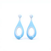 Wholesale BPA Free Soft Bristles Infant Training Toothbrush 0-3 Years Baby Daily Oral Care Teething Relief Gum Massager