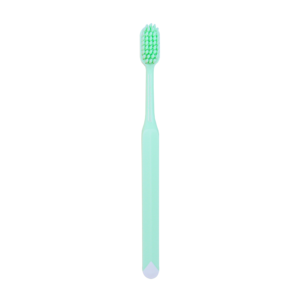 Wholesale Adult PP Handle Toothbrush Nylon Tapered Bristle Soft Brush for Effective Home Dental Cleaning