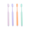 Wholesale Adult PP Handle Toothbrush Nylon Tapered Bristle Soft Brush for Effective Home Dental Cleaning
