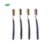 Wholesale OEM Nylon Tapered Bristles PP Handle Customizable Adult Long Head Toothbrush Multi Color for Oral Care Home Use