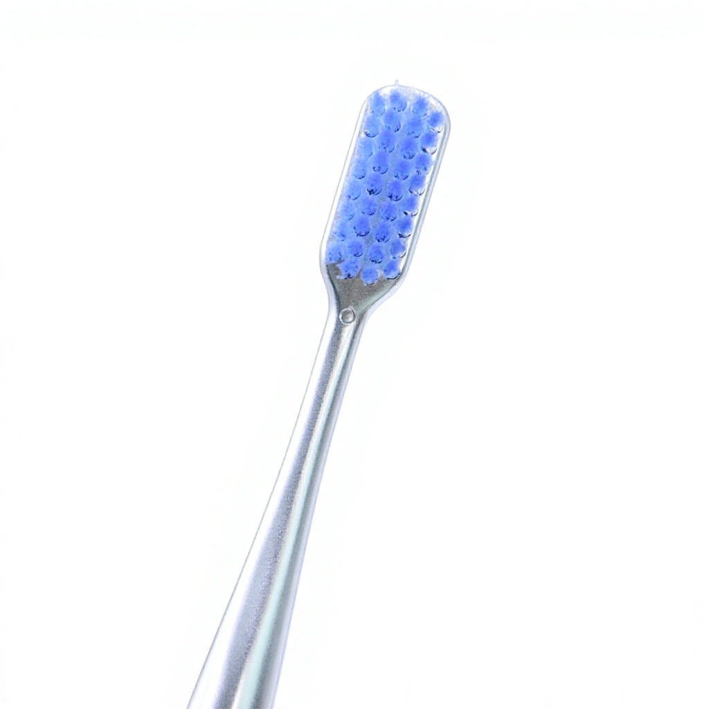 Metal Handle Durable Portable Dental Oral Care Adult Toothbrush Home Travel Use Factory Direct Bulk Supply Exporter Supplier