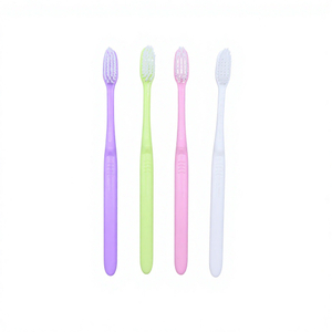 Wholesale Multicolor Custom Logo Adult Soft Bristle Toothbrush Premium Quality Plaque Cleaning Oral Care for Home Use