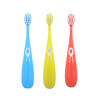 Children's Toothbrush Ultra Soft Nylon Bristles PP Handle Compact Round Head for Daily Brushing