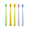 Wholesale 0.01mm Ultra Fine Soft Bristles Adult Toothbrush Wide Head Anti Slip Handle 5 Colors Available for Home Use