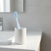 Long Head Adult Toothbrush Ergonomic Anti Slip Handle Nylon Bristles Custom Bristle Hardness Daily Oral Care