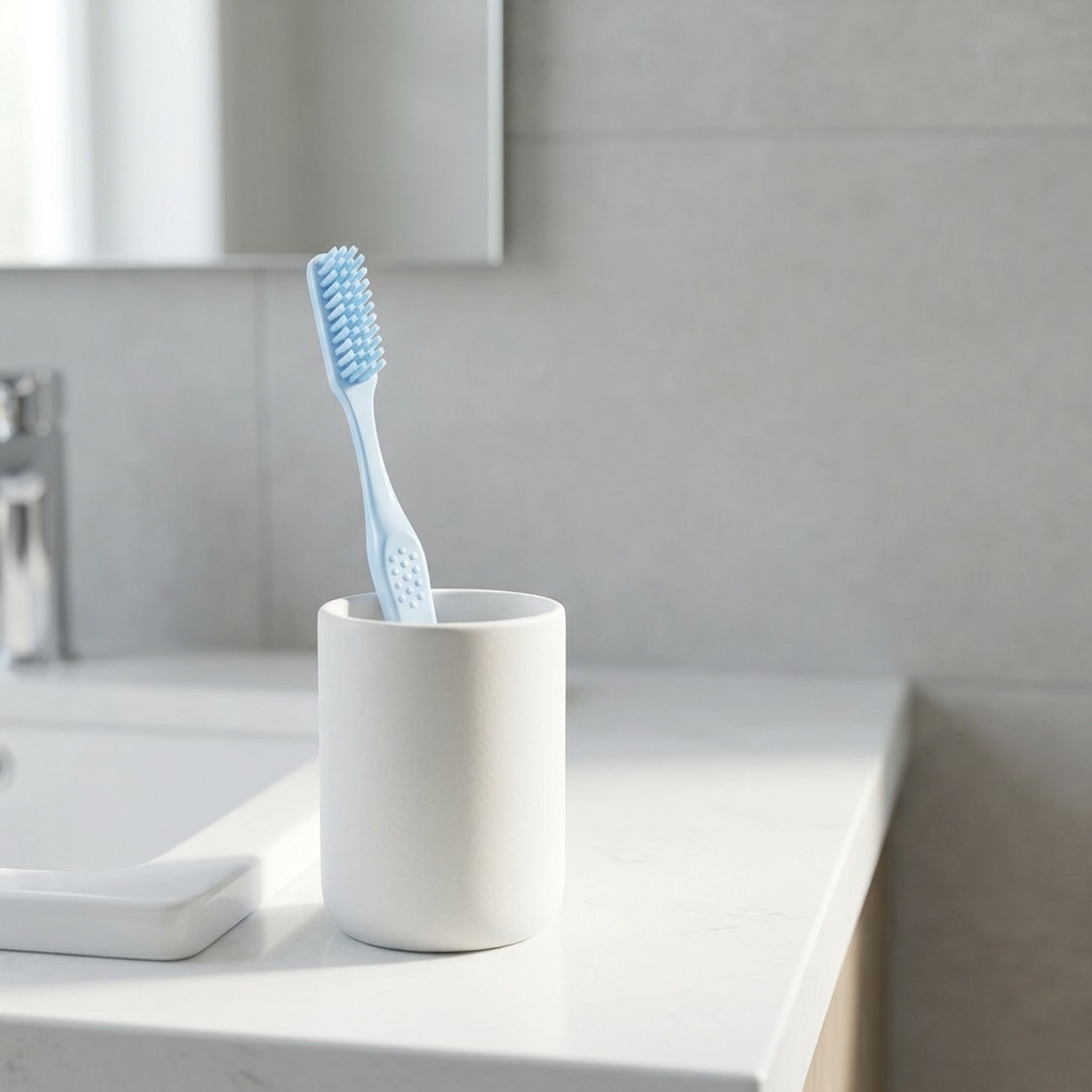 Long Head Adult Toothbrush Ergonomic Anti Slip Handle Nylon Bristles Custom Bristle Hardness Daily Oral Care