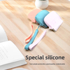 Wholesale Portable Travel Silicone Aligner Case Spring Clip Modern Minimalist Travel Box for Clear Aligners Retainer Storage