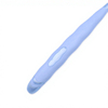 Custom Logo Light Blue Adult Manual Toothbrush with Soft Nylon Bristles and Ergonomic TPE Handle for Home Oral Care