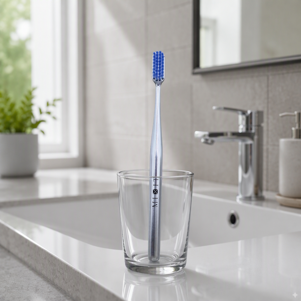 Metal Handle Durable Portable Dental Oral Care Adult Toothbrush Home Travel Use Factory Direct Bulk Supply Exporter Supplier