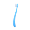 Children's Toothbrush Ultra Soft Nylon Bristles PP Handle Compact Round Head for Daily Brushing