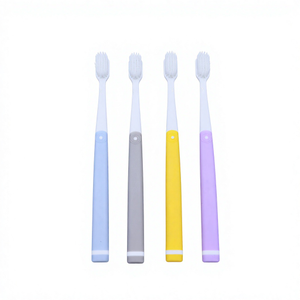 Manufacturer Adult Toothbrush Tapered Ultra-Soft High-Density Bristles Macaron Color Customizable Daily Oral Care